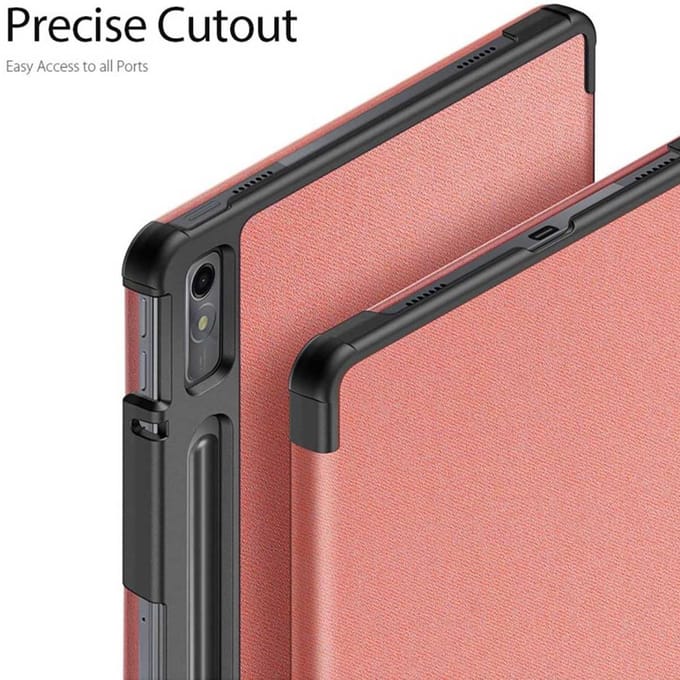 Dux Ducis Domo Bookcase voor de Lenovo Tab P11 Pro (2nd gen) - Rosé Goud