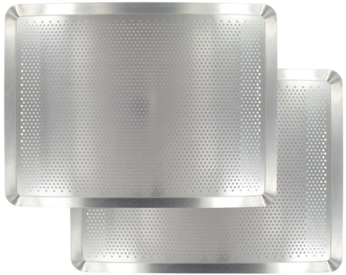 Set van 2 geperforeerde bakplaten van aluminium Zenker Special Cooking