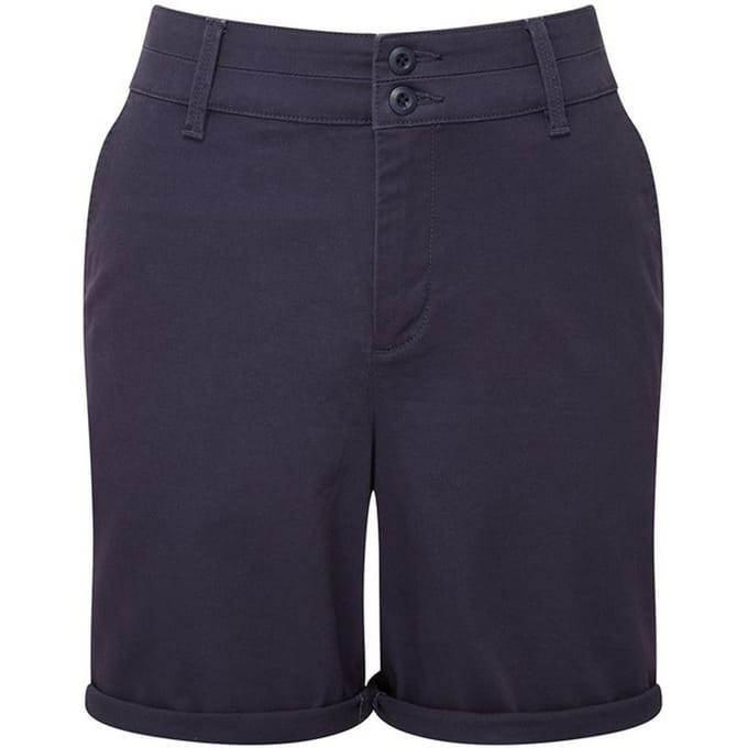 Asquith & Fox Dames/Dames Chino Lichtgewicht Shorts (Marine)