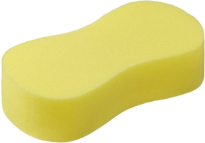 ProPlus Jumbo spons - Hoog absorptievermogen - Geel - 220x110x50 mm - Vacuüm verpakt