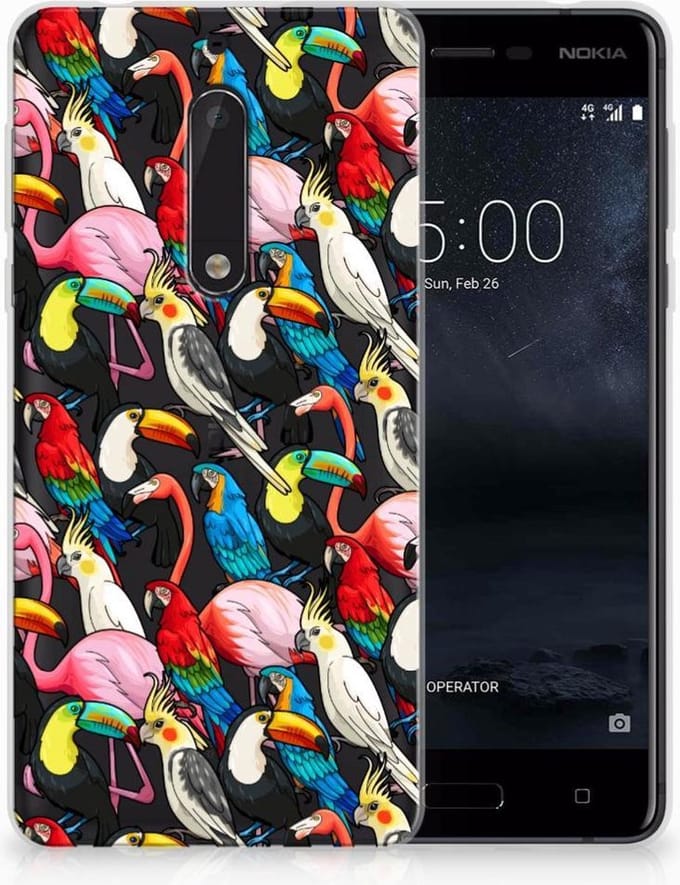 Nokia 5 TPU Hoesje Birds