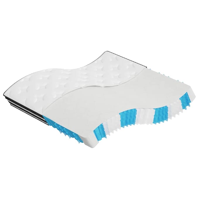 vidaXL - Pocketveringmatras - middelhard - 180x200 - cm