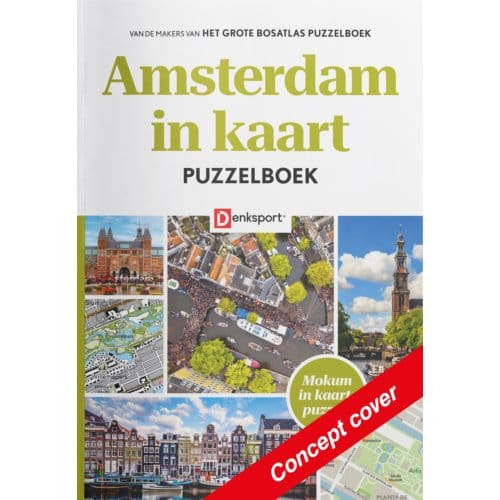 Het Amsterdam In Kaart Puzzelboek - Denksport Puzzelboek - Peter Vroege