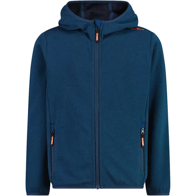 Kinder fleece sweater met capuchon CMP Knit-Tech