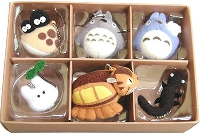 Plush Mascot Key Chain Set Studio Ghibli Collection - My Neighbor Totoro