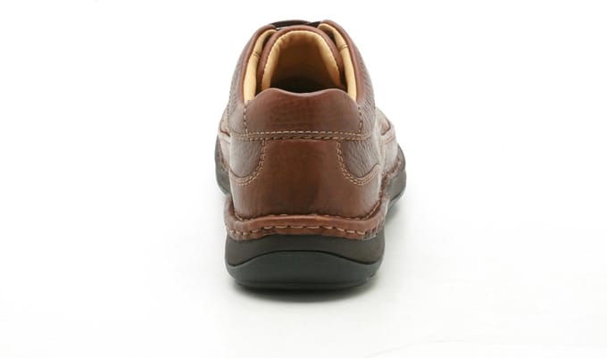 Clarks - Heren schoenen - Nature Three - G - mahogany leather - maat 8,5