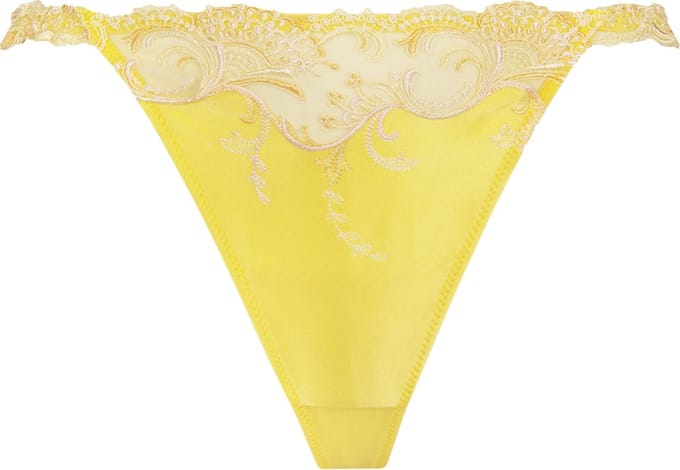 Lise Charmel - Sexy String - Splendeur Soie - Vanille - ACC0580 - M