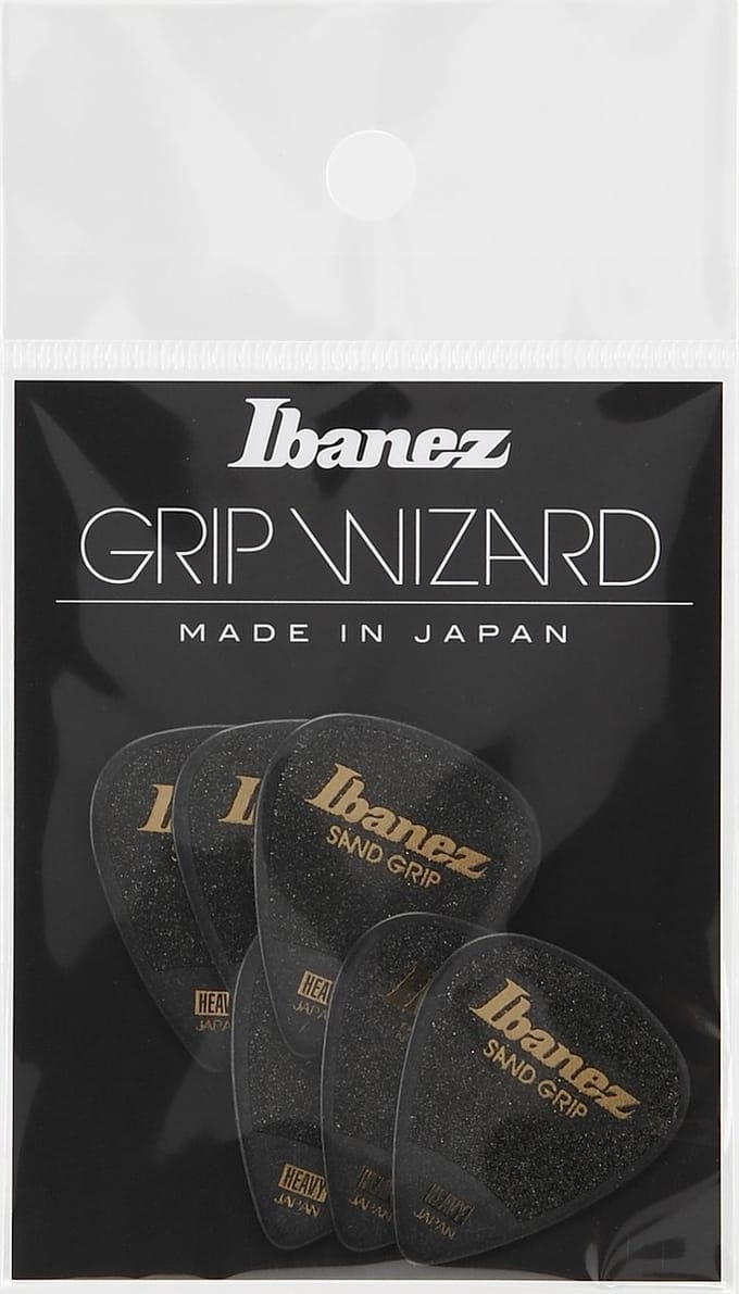 Ibanez - Sand Grip - Plectrum - Heavy - 1.00 mm - 6-pack