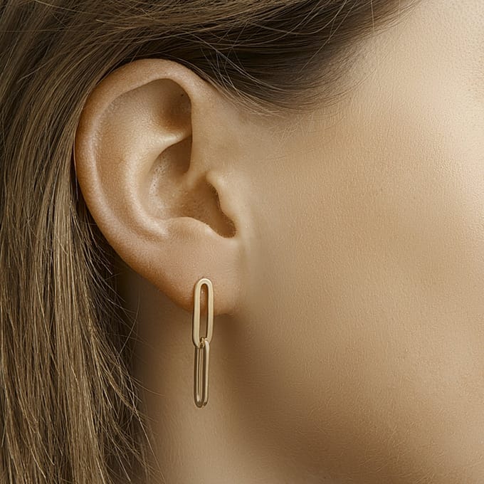 Oorhangers Paperclip