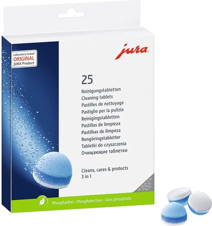 2X Jura 62535 Reinigingstabletten 25 stuks