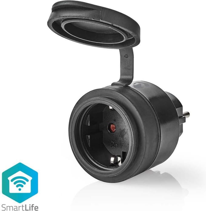 Waterdichte smart stekker - Randaarde - TUYA - 3680W