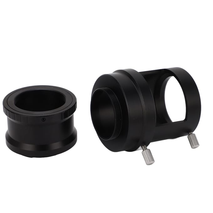 Lens Mount Adapter Spotting Scope naar Mirrorless Camera T2 Converter Ring voor NEX Bajonet black