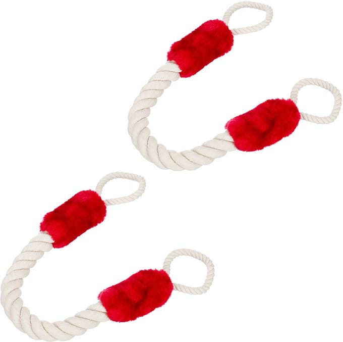 4x deurstopper touw - deurklink - vingerbescherming kind - 60 cm lang