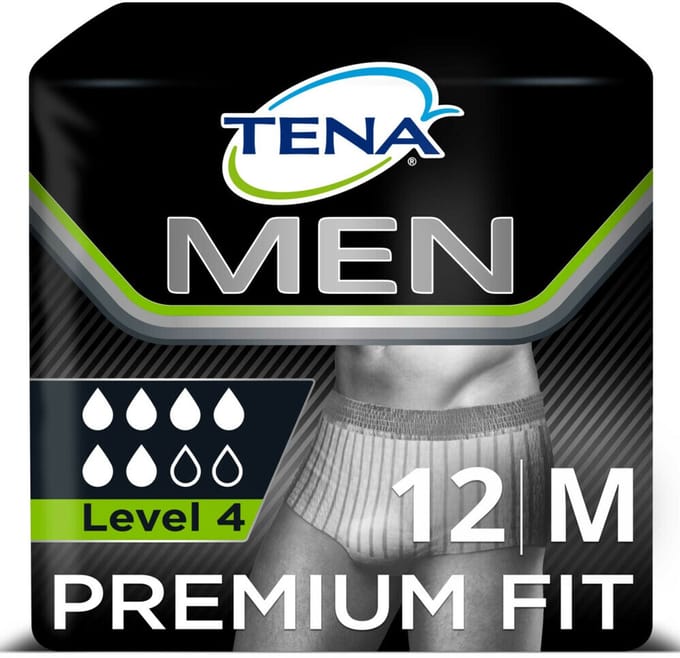 Tena Men Premium Fit Level 4 S/M - 4 pakken van 12 stuks