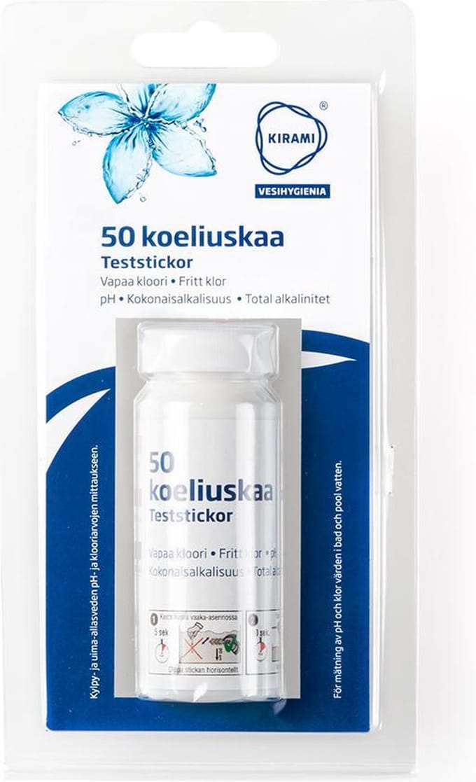 Kirami - Teststrips (50 stuks) - Jacuzzi en zwembad