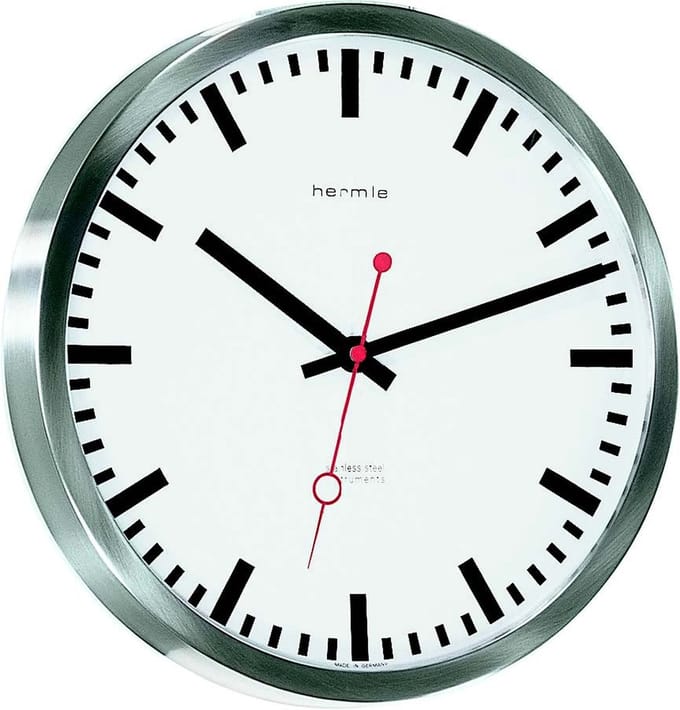 Hermle | Stationsklok | Radiogestuurd