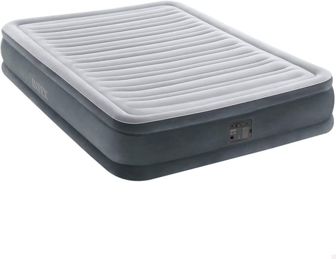 Comfort Plush Luchtbed met Ingebouwde Pomp - Twijfelaar 137x191cm