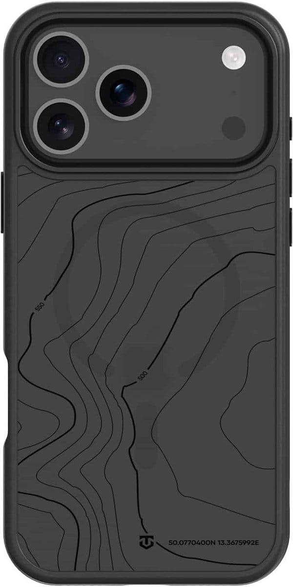 Tactical iPhone 17 Pro Max MagForce Hyperstealth Sika Cover – Hoesje met Losse Klikbare Knoppen – Asphalt