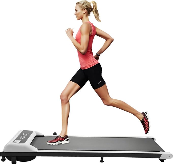 Loopband Inklapbaar - Hometrainer Elektrisch - Walking Pad Fitness - Cardio