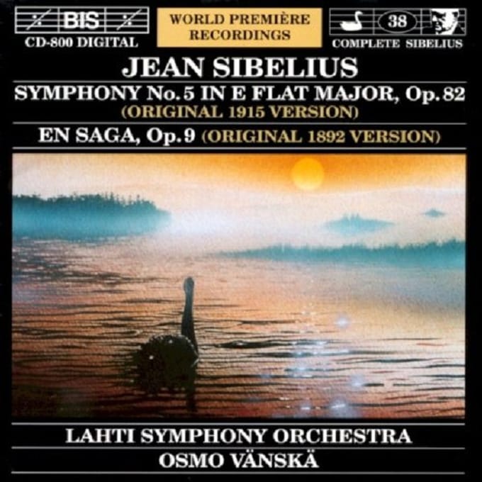 Lahti Symphony Orchestra, Osmo Vänskä - Sibelius: (Compl.Ed. 38), Symphony No.5 In E (CD)