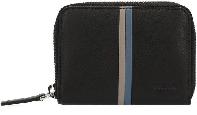 PICARD Portemonnee Horizon 1 Zip Around Wallet Black Zwart