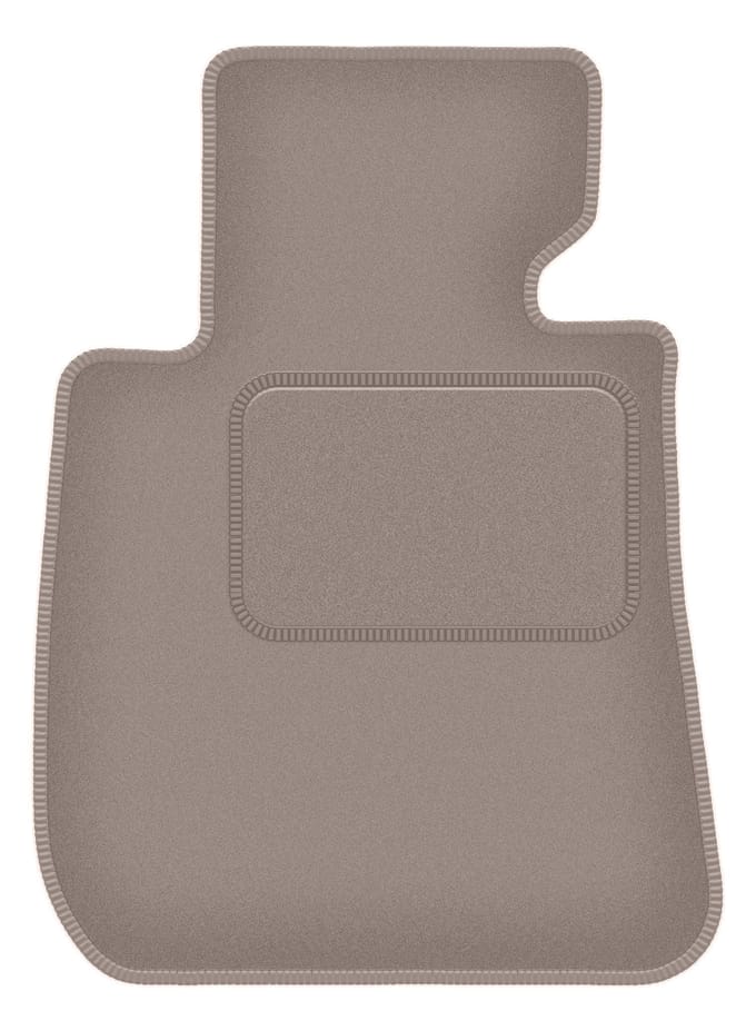 Bestuurdersmat beige voor: BMW 3 E92 coupé (2004-2011)