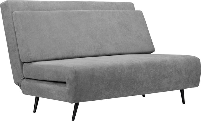 Mallory-Slaapbank - 140 cm - Antraciet Stof