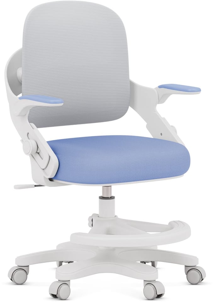 Mark Adler Junior 4.3 Ergonomische Bureaustoel Kind - Kinderstoel - Blauw/Grijs