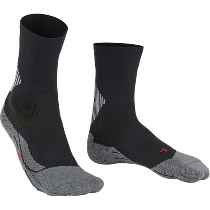 FALKE 4GRIP Stabilizing voor maximale snelheid functioneel materiaal sokken unisex zwart - maat 46-48