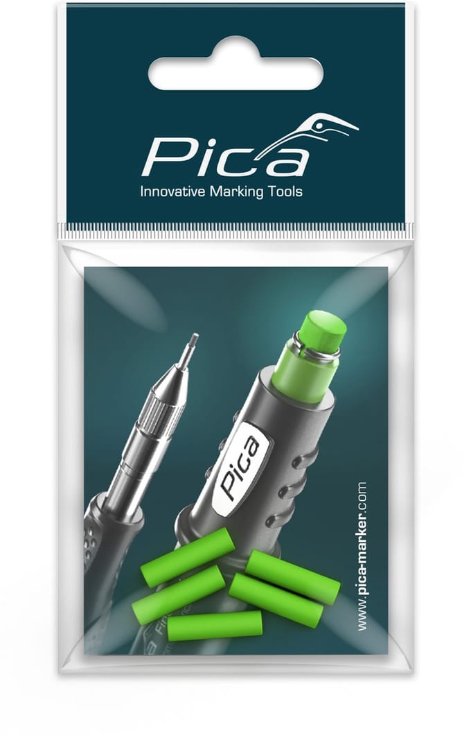 Pica Fine 55802 droge reservegum 5 stuks
