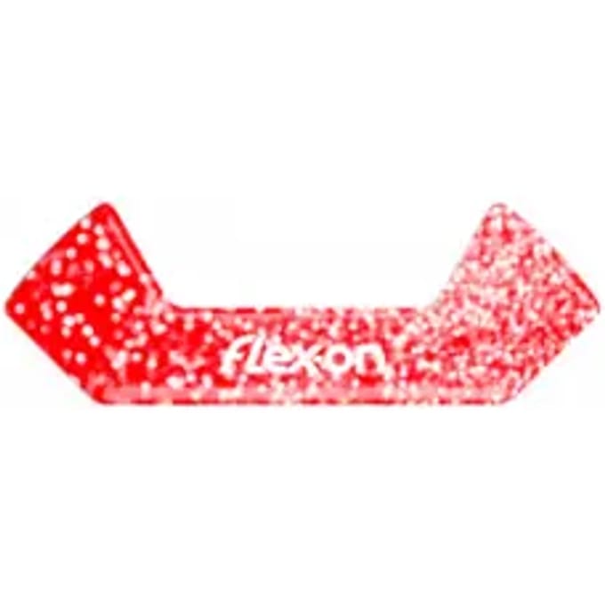 Rode glitters stickers voor verloopplaten Flex-On Safe-On