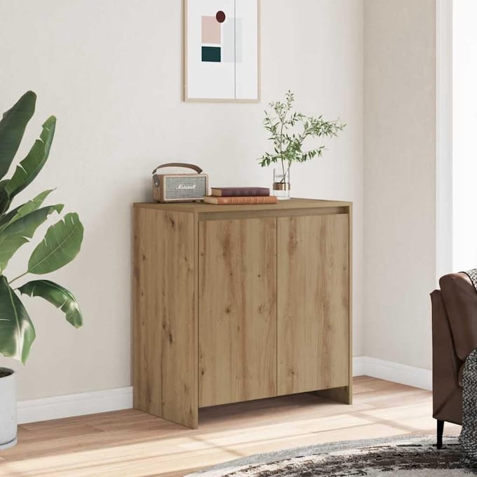 Dressoir Artisan Eiken 70x41x75 cm - Elegante Opbergoplossing voor uw Woonkamer