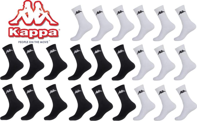 Kappa sportsokken mega multipack 12 paar maat 39/42