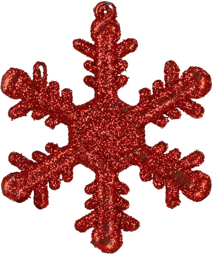 Springos Kerstballen | 40 Stuks | 5/6/7 cm | Rood