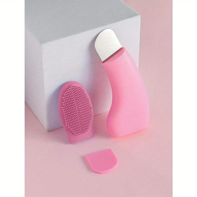 Mee-eter Verwijderaar Extractor Acne Whitehead Verwijdering, Gezichtsreinigingstool Schoonheidsverzorgingstool Mee-eter Schep Pink pink