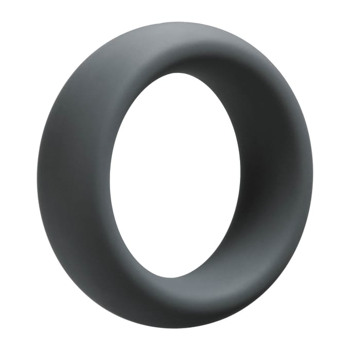 OptiMALE Cockring grijs siliconen - 40mm