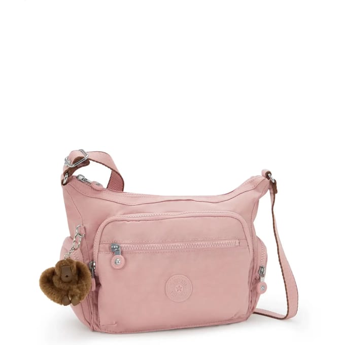 kipling schoudertas Basic Eyes Wide Open Gabbie S Small Crossbody S Memory Pink oud roze