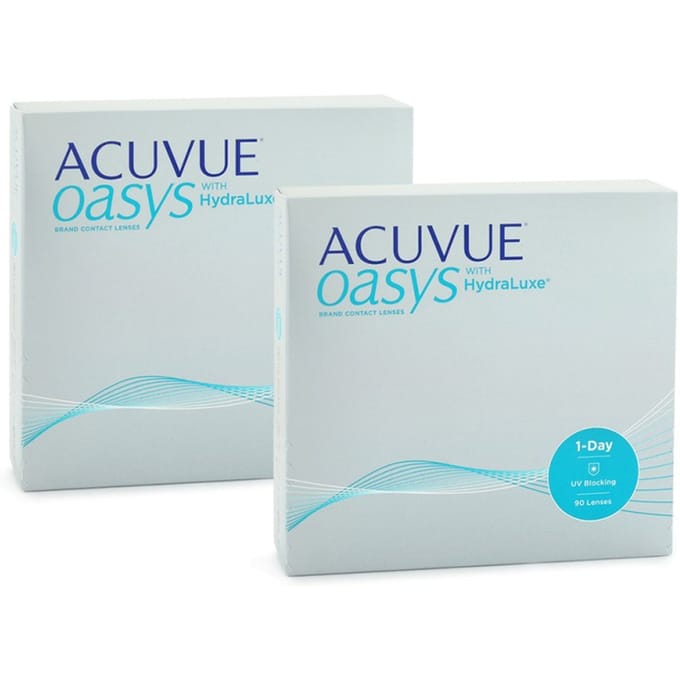 -2.00 - ACUVUE® OASYS 1-Day WITH HYDRALUXE - 30 pack - Daglenzen - BC 8.50 - Contactlenzen