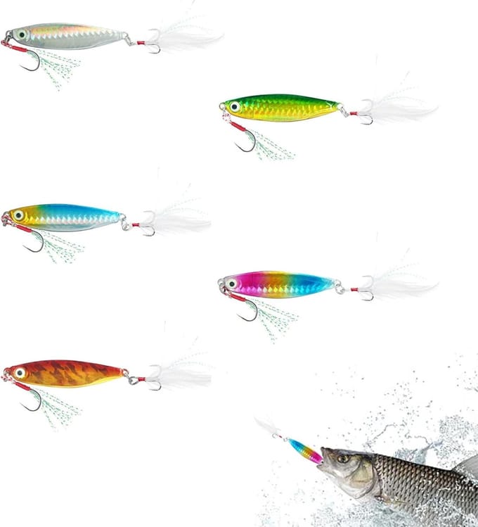 Solidchoice - Set van 5 Levensechte Swimbaits voor Vissen