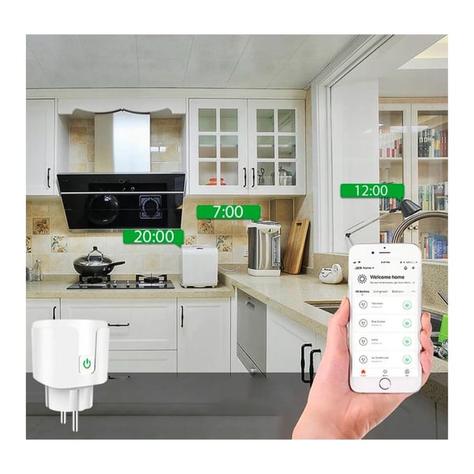 Smart Wi-Fi-stopcontact, Smart Wi-Fi-stopcontact met energiemeting