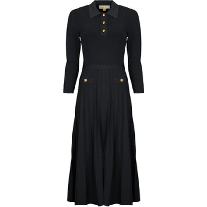 Lange Jurk MICHAEL Michael Kors POLO FLARE MIDI DRESS