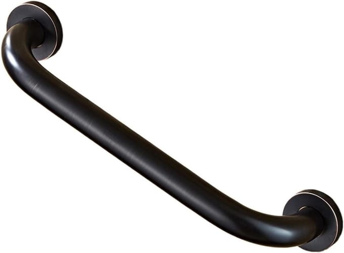 Veiligheidshandgreep Badkamer - Douchegreep Steungreep - Veilig Douchen - Antislip Grip - 50 cm - Zwart