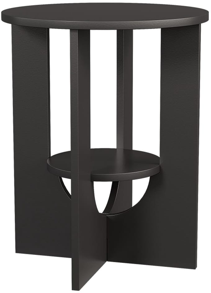 Vicco Vareo Salontafel – 40 x 40 cm Zwart