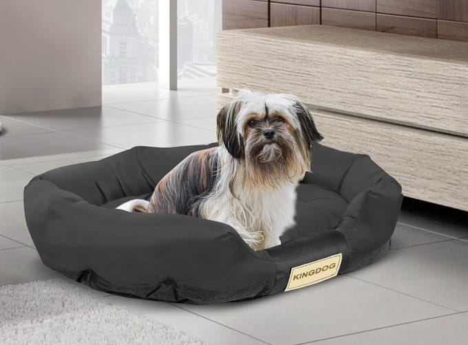 AIO FACTORY - Hondenbed - Ovaal - Waterdicht - Personaliseerbaar