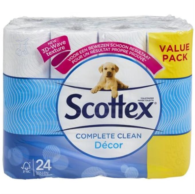 Scottex - Toiletpapier - 2 laag - 24 rollen