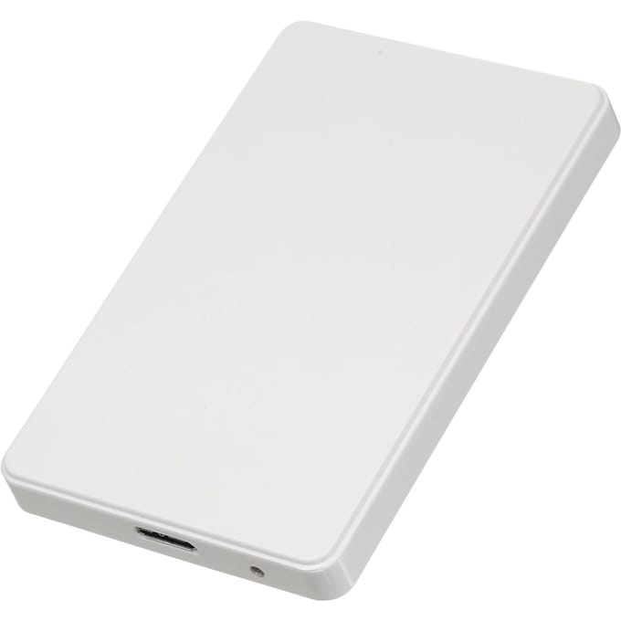 2,5 inch harde schijfbehuizing USB3.0 externe HDD/SSD-behuizing SATA harde schijfbehuizing Gereedschapsvrij ontwerp wit