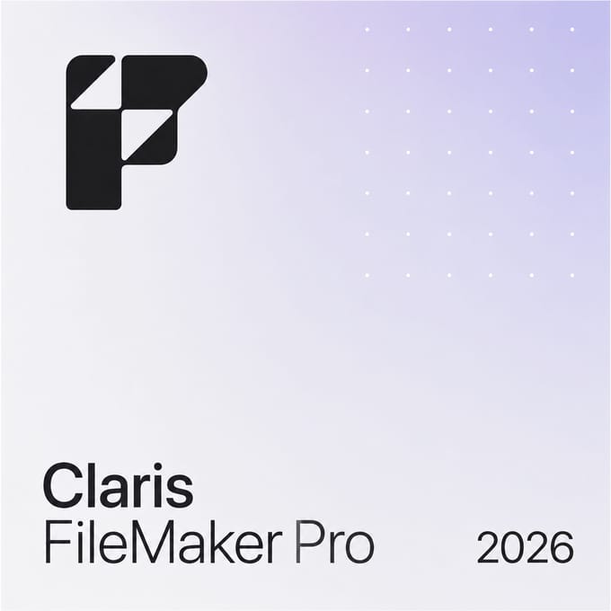 Claris FileMaker Pro 2026 Nieuwe Aankoop