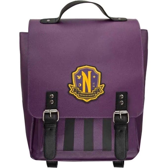 Rugzak Cinereplicas Wednesday Nevermore Academy Purple