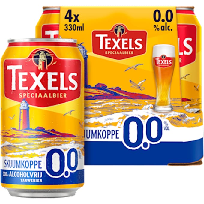 Texels Skuumkoppe 0.0 4x330ml