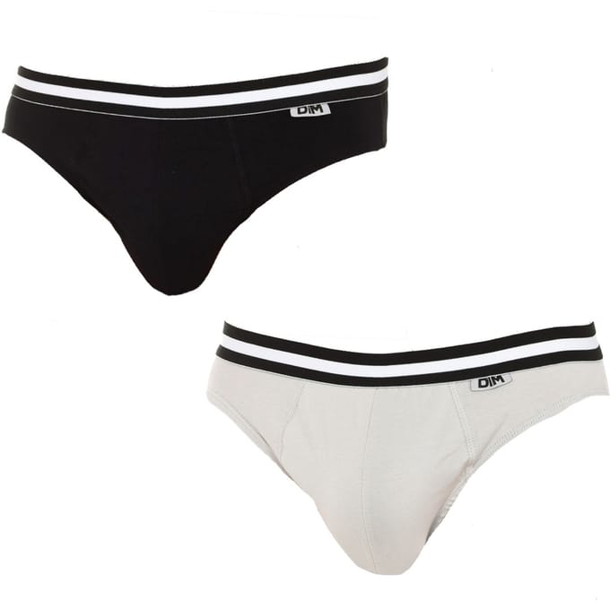Pack-2 Slip Katoen Streech tejido transpirable D6577 hombre